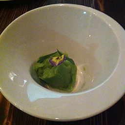 Lovage sorbet